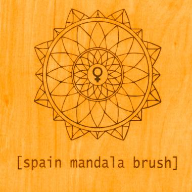 Spain -  Mandala Brush
